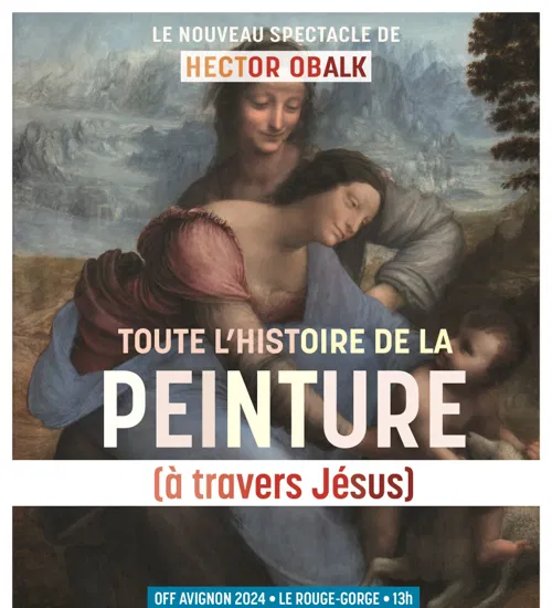 Affiche de Toute l'histoire de la peinture (à travers Jésus) | par Hector Obalk
