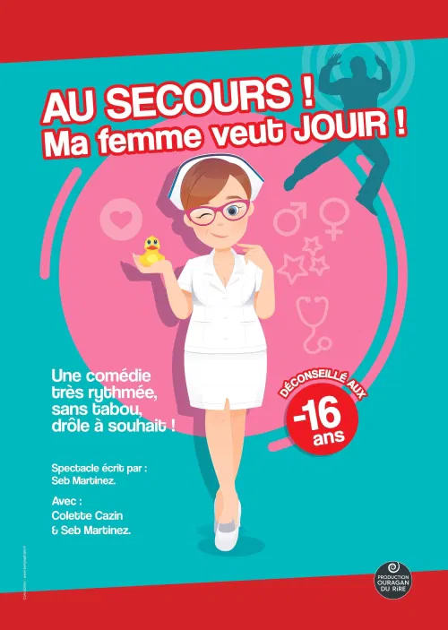 Affiche de Au secours ! Ma femme veut jouir !