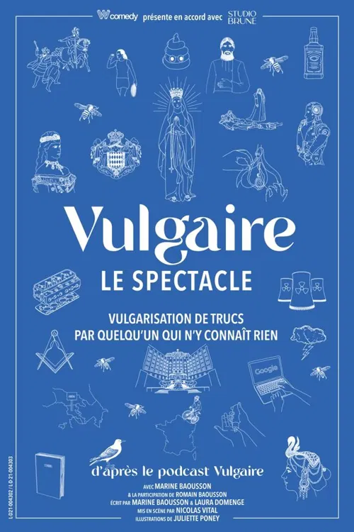 Affiche de Marine Baousson dans Vulgaire