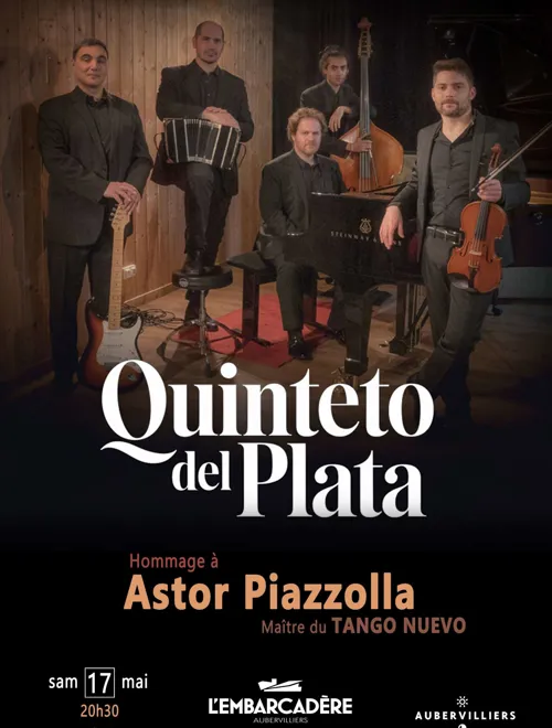 Affiche de Quinteto del Plata : Hommage à Astor Piazzolla