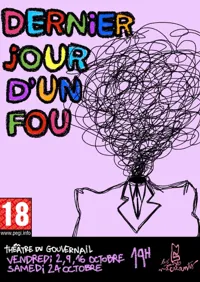 Affiche de Dernier jour d'un fou