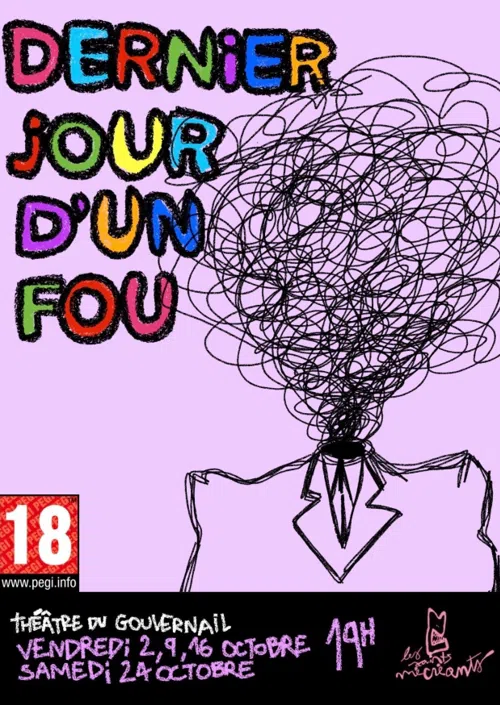 Affiche de Dernier jour d'un fou