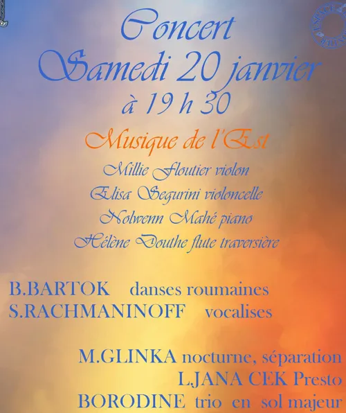 Affiche de Musique de l'Est