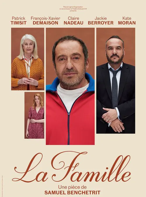 Affiche de La famille | avec Patrick Timsit, François-Xavier Demaison et Claire Nadeau