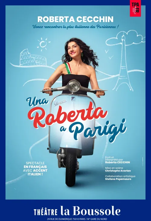 Affiche de Roberta Cecchin dans Una Roberta a Parigi
