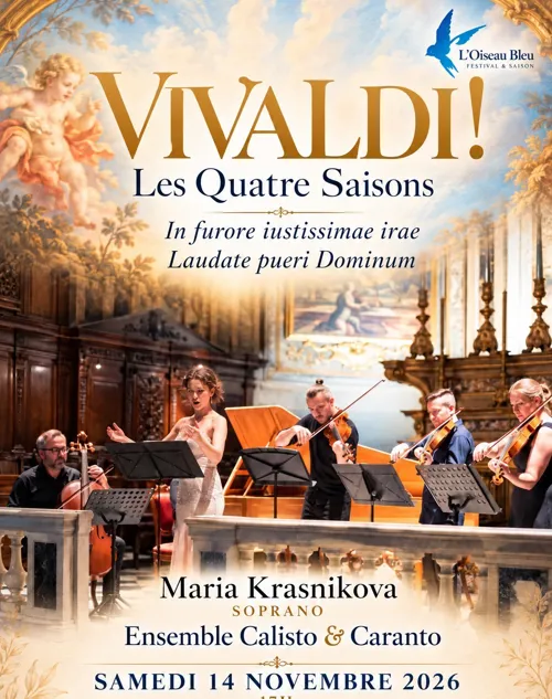 Affiche de Vivaldi à la bougie