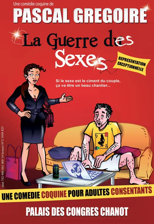 Affiche de La guerre des sexes