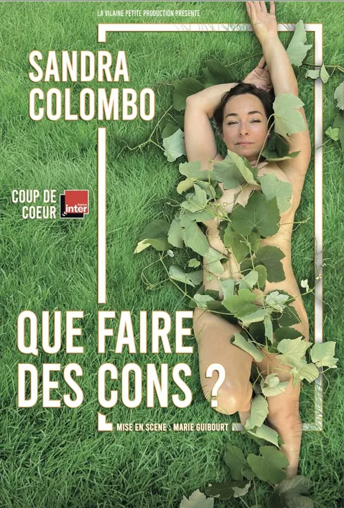 Affiche de Sandra Colombo dans Que faire des cons ?