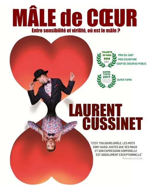 Affiche de Laurent Cussinet dans Mâle de Coeur