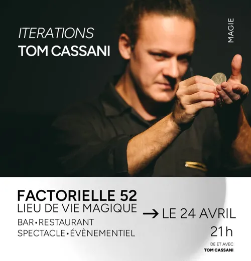 Affiche de Tom Cassani dans Iterations