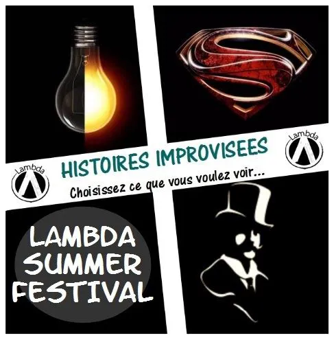 Affiche de Lambda Summer Festival | Festival d'Improvisation Théâtrale