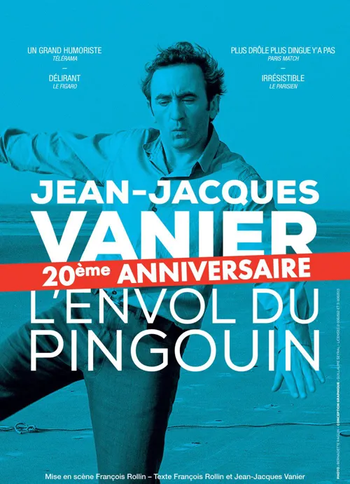 Affiche de Jean-Jacques Vanier dans L'Envol du Pingouin