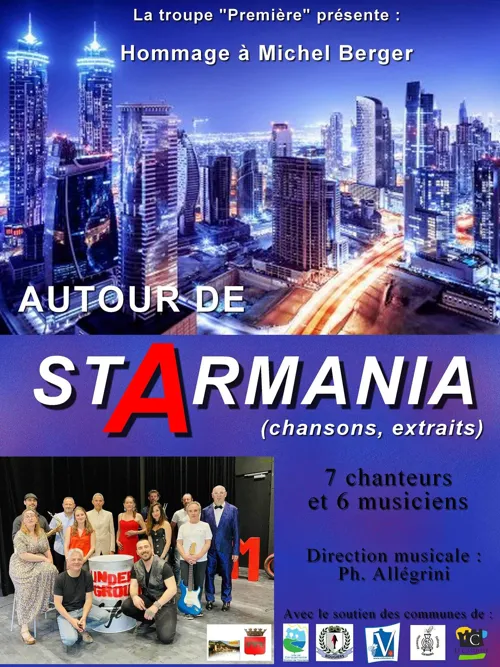 Affiche de Autour de Starmania | hommage à Michel Berger