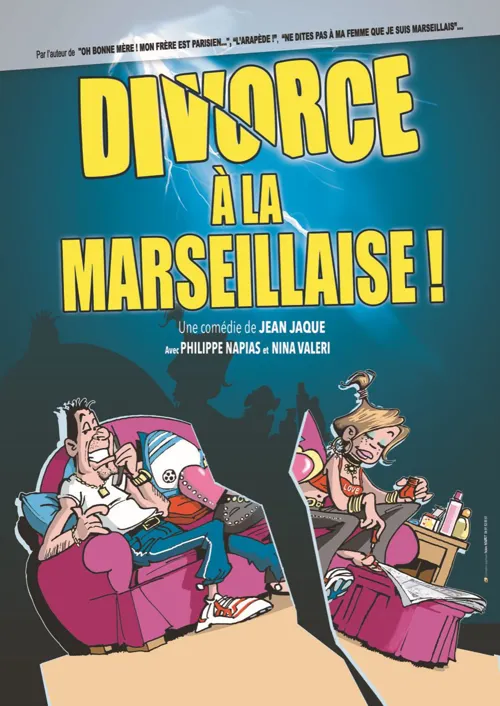 Affiche de Divorce à la marseillaise