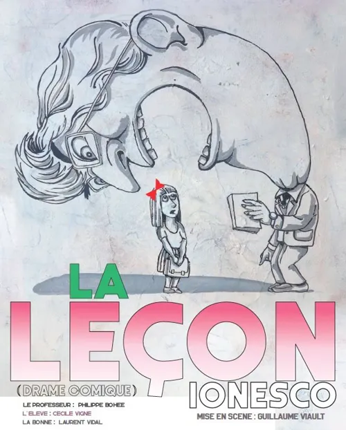 Affiche de La leçon