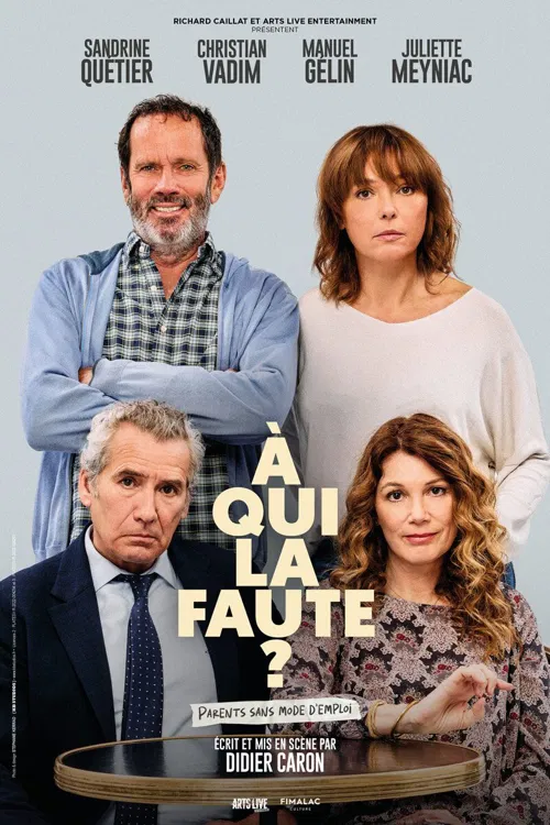 Affiche de A qui la faute ?
