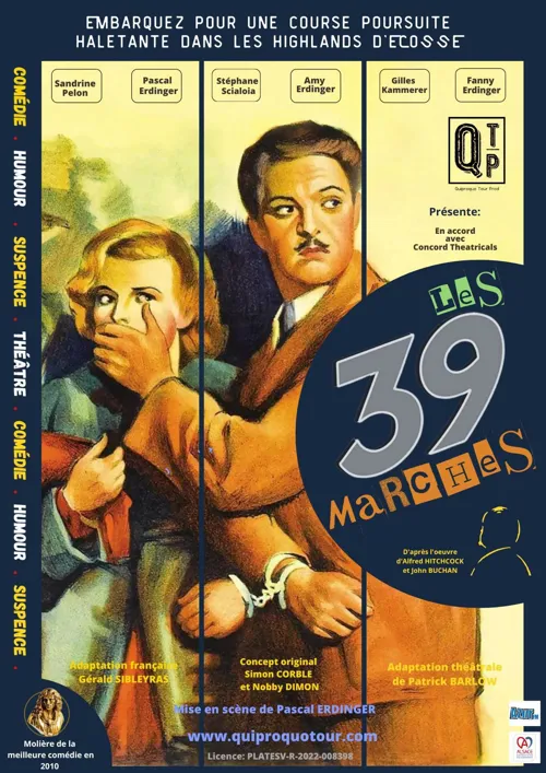 Affiche de Les 39 Marches