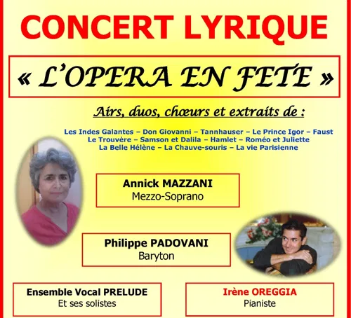 Affiche de L'opera en fête