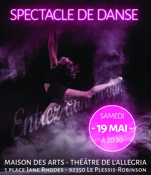 Affiche de Spectacle de danse
