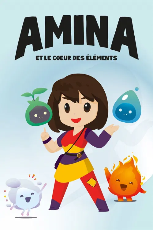 Affiche de Amina et le coeur des éléments