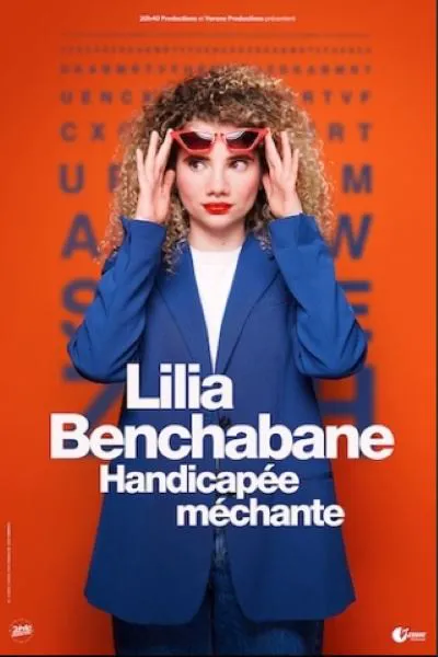 Affiche de Lilia Benchabane dans Handicapée Méchante