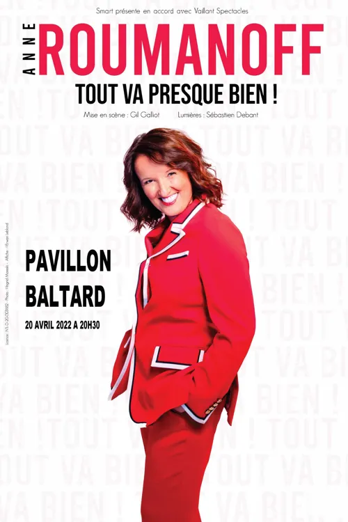 Affiche de Anne Roumanoff dans Tout va presque bien !