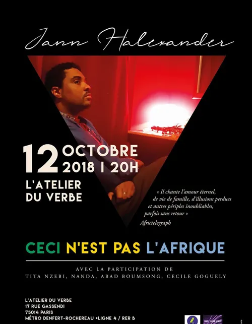 Affiche de Jann Halexander : Ceci n'est pas l'Afrique