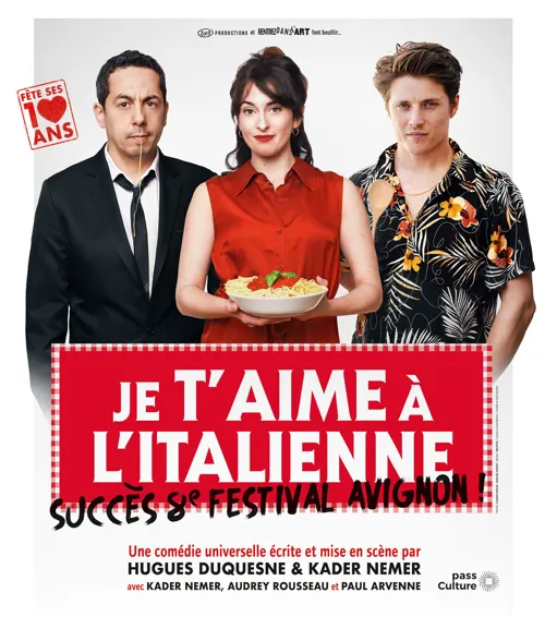 Affiche de Je t'aime à l'italienne