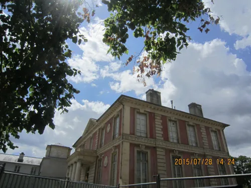 Affiche de Visite guidée : Neuilly du Temple de l'Amour à la Folie Saint James | par Découvrir Paris