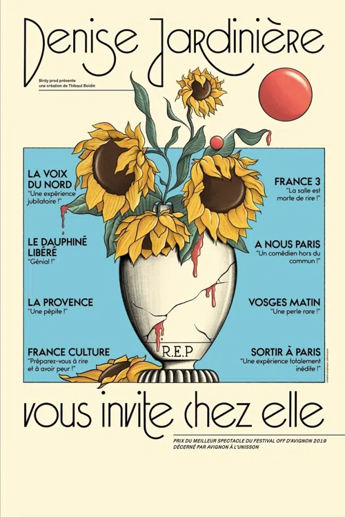 Affiche de Denise Jardinière vous invite chez elle