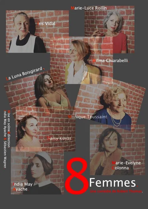 Affiche de Huit femmes