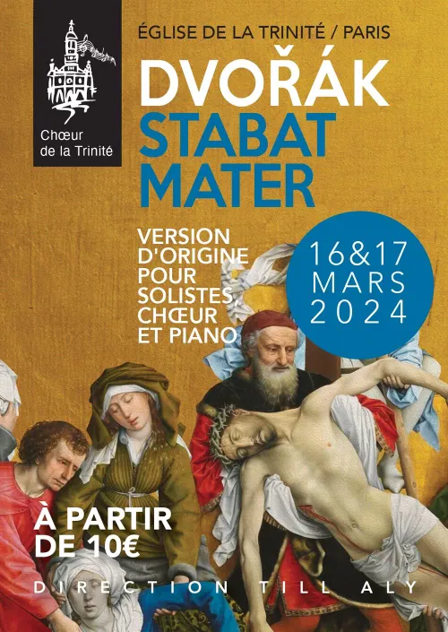 Affiche de Choeur de la Trinité Stabat Mater de Dvorák