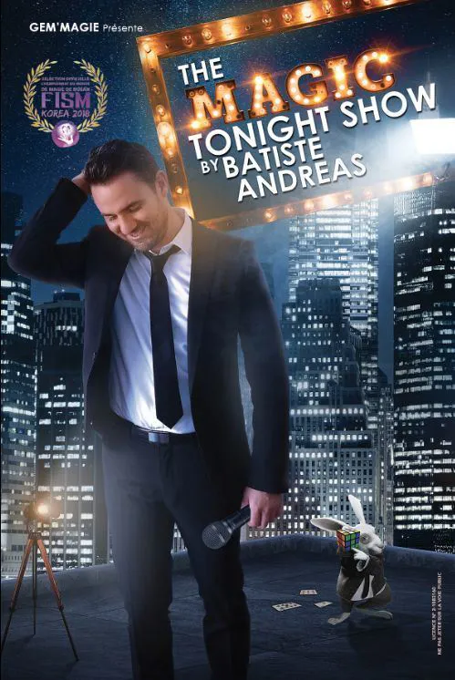 Affiche de Baptiste Andreas dans The Magic Tonight Show