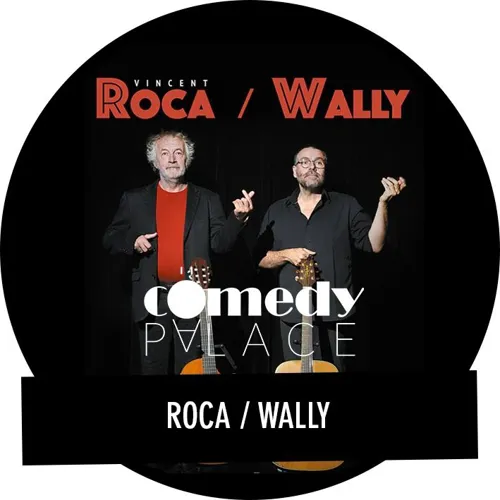 Affiche de Roca et Wally dans 150kg à deux