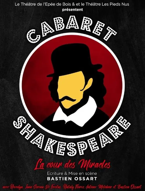 Affiche de Cabaret Shakespeare