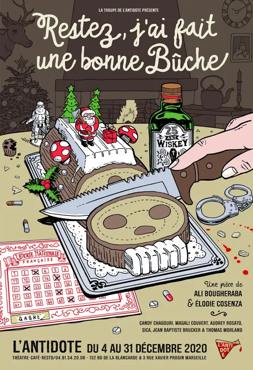 Affiche de Restez, j'ai fait une bonne bûche