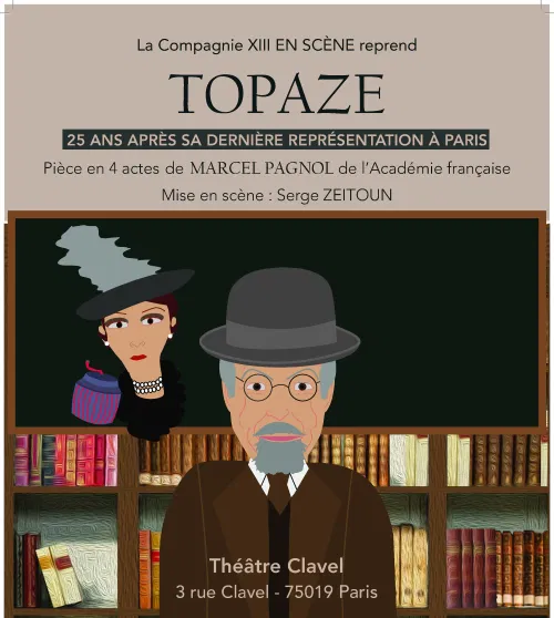 Affiche de Topaze