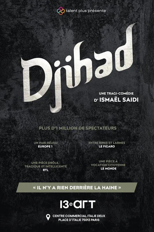Affiche de Djihad | cycle Ismael Saidi