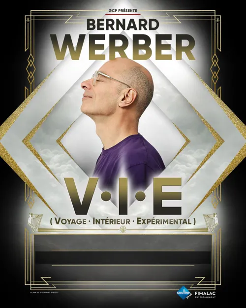 Affiche de Bernard Werber dans Voyage Intérieur Expérimental