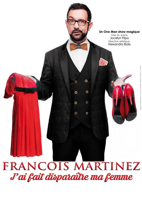 Affiche de François Martinez dans J'ai fait disparaître ma femme
