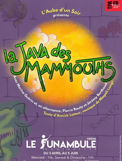 Affiche de La java des mammouths