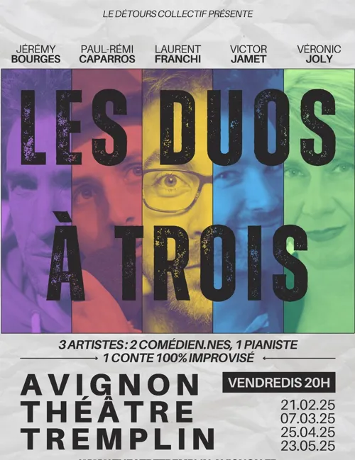 Affiche de Les duos à trois
