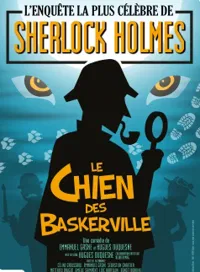 Affiche de Sherlock Holmes, le chien des Baskerville