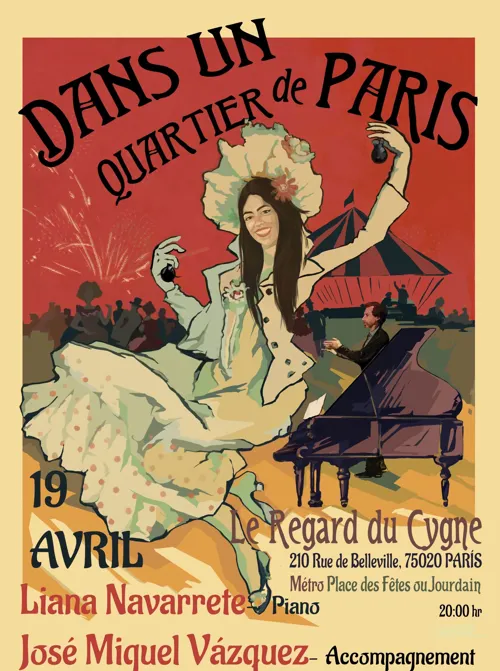 Affiche de Dans un quartier de Paris