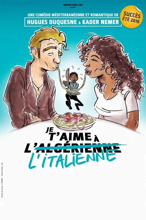 Affiche de Je t'aime à l' Italienne