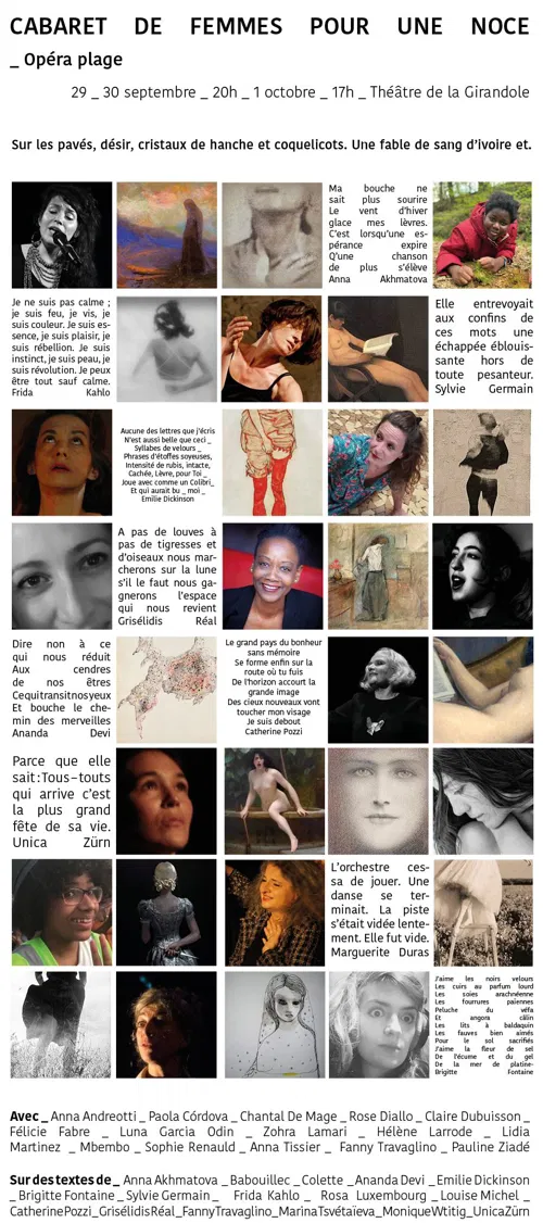Affiche de Cabaret de femmes pour une noce