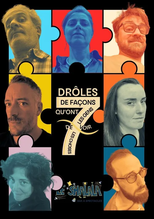 Affiche de 7 Drôles de façons qu'ont les gens de voir les choses