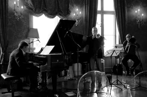 Affiche de Giovanni Mirabassi, Flavio Boltro, Glenn Ferris dans Air Trio