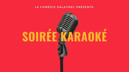Affiche de Soirée Karaoké