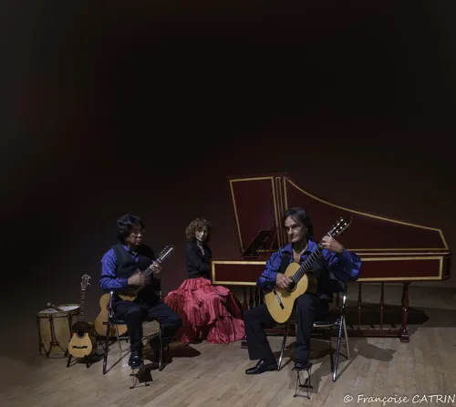Affiche de Le Trio à Cordes Pincées de Paris : Musique classique et sud-américaine